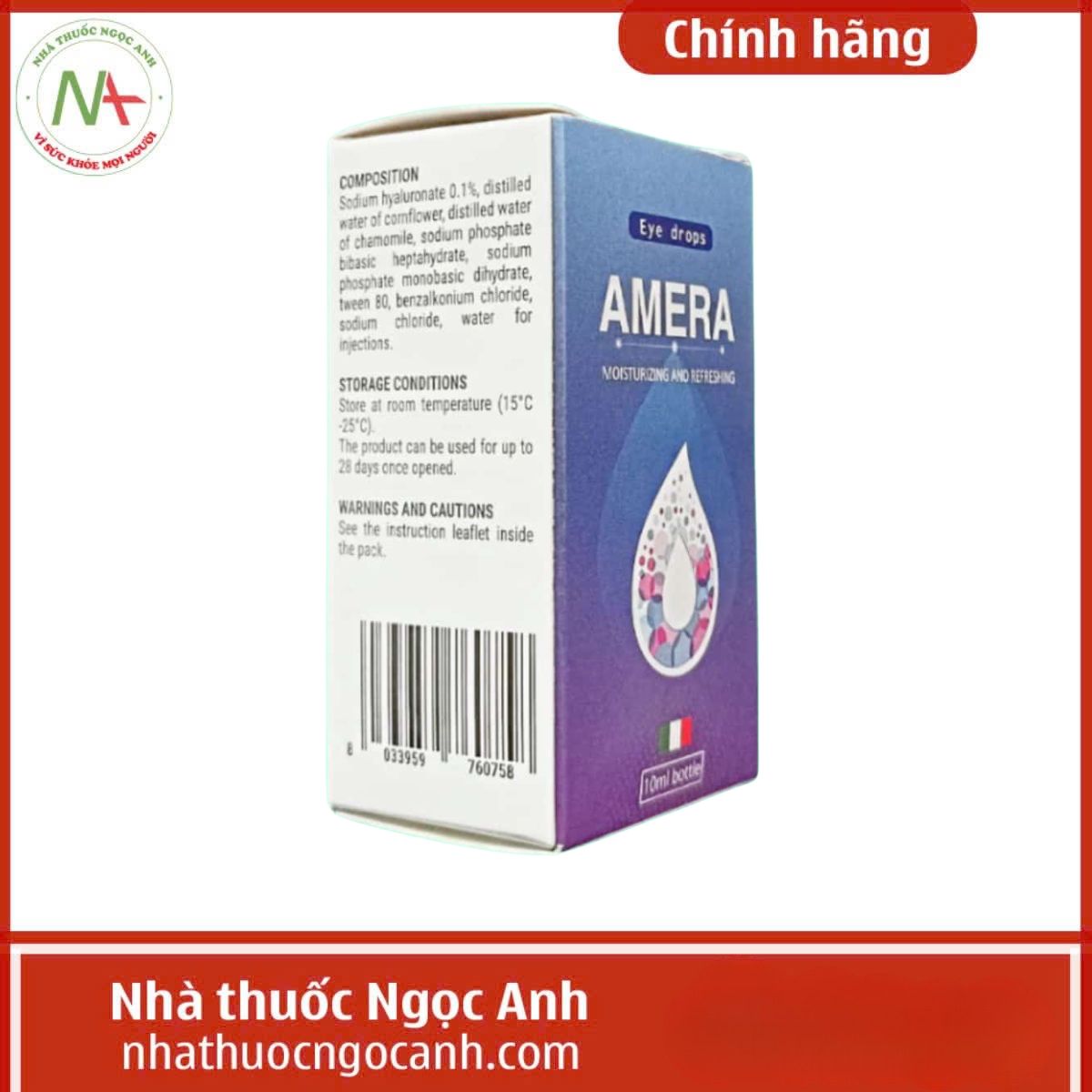 Dung dịch nhỏ mắt Amera