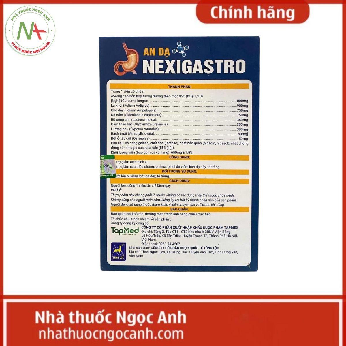 An Dạ Nexigastro