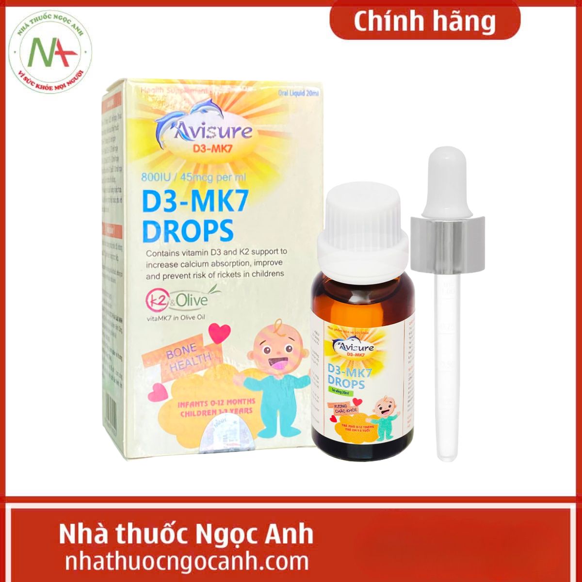 Avisure D3-MK7 Drops