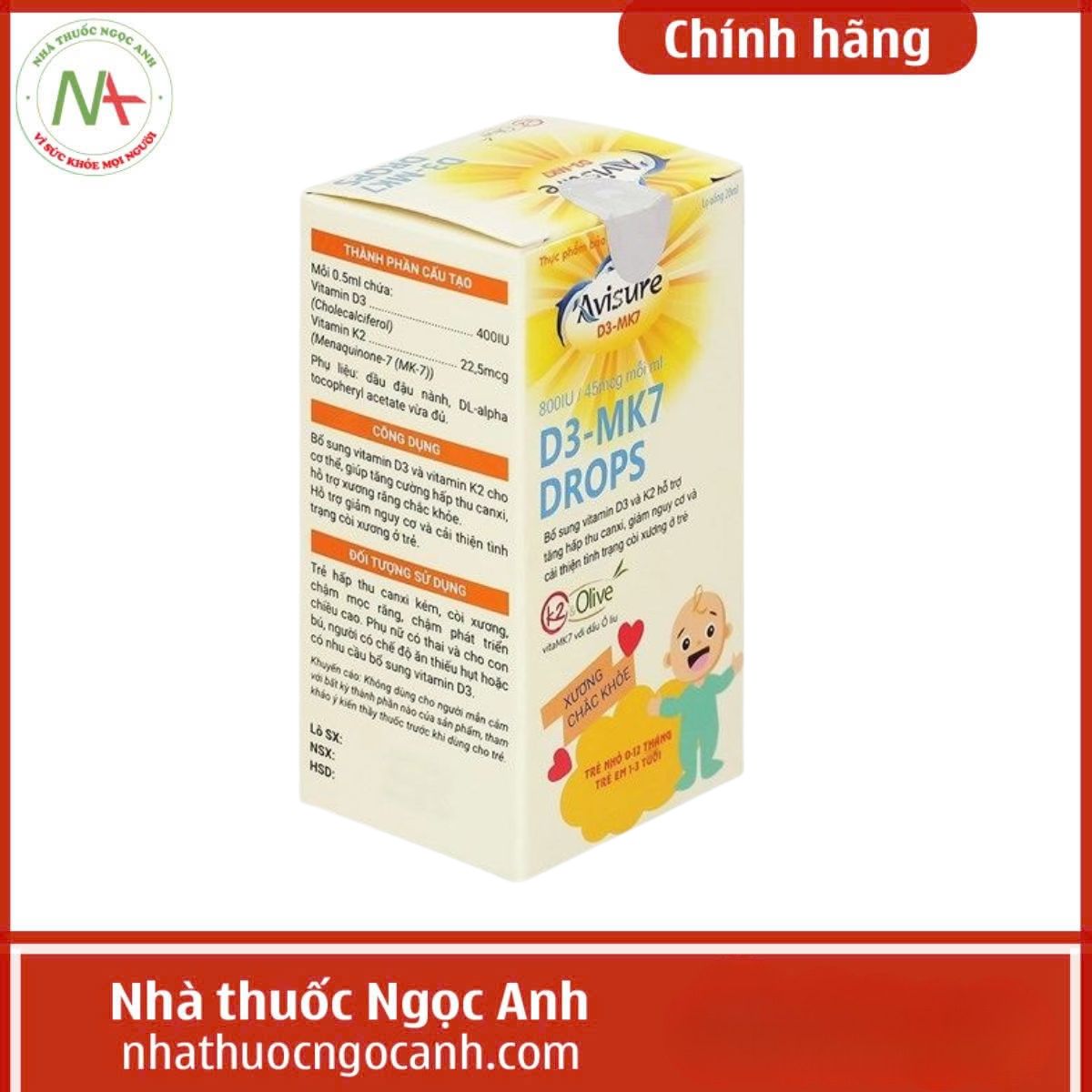 Avisure D3-MK7 Drops