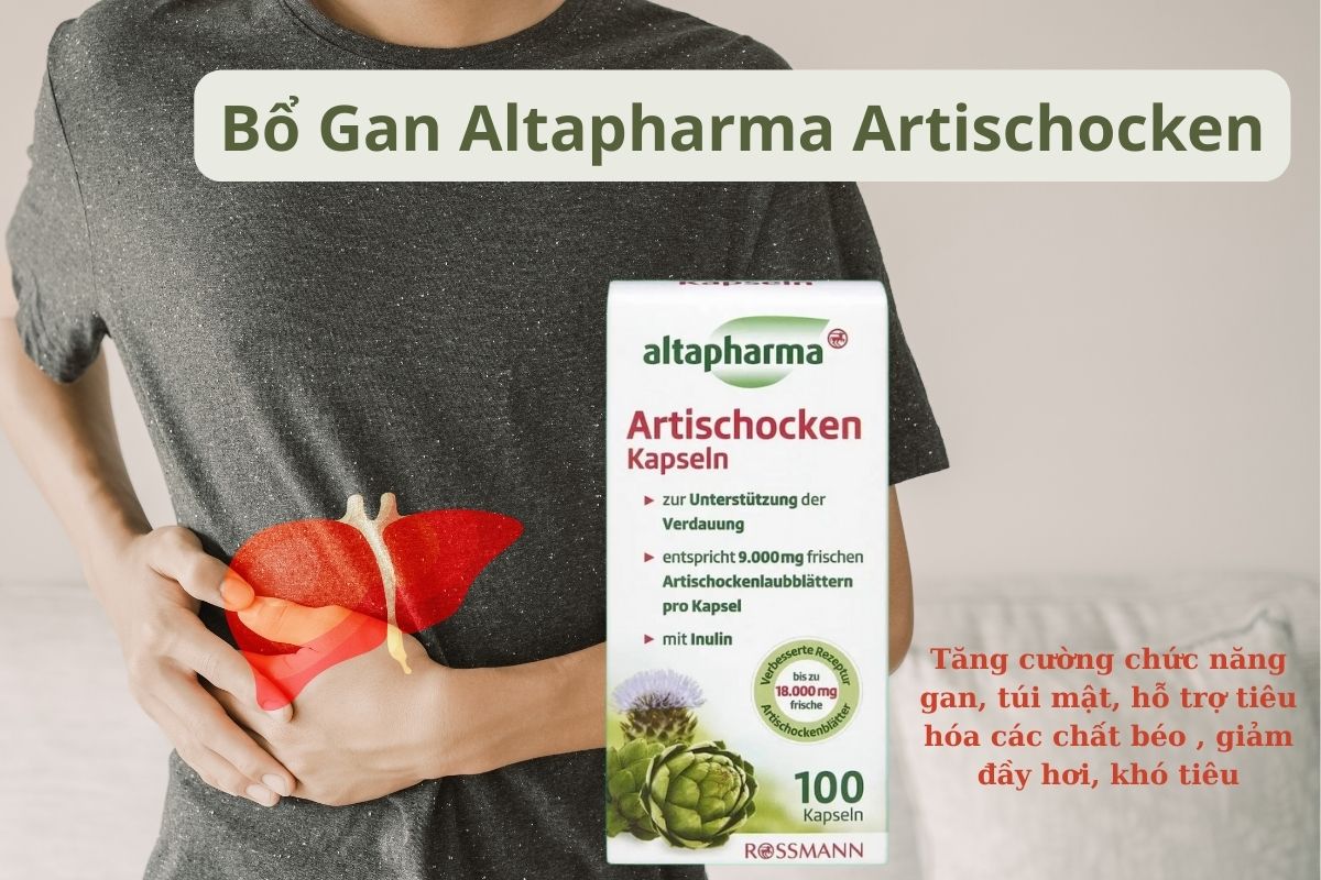 Bổ Gan Altapharma Artischocken 3 Bổ Gan Altapharma Artischocken
