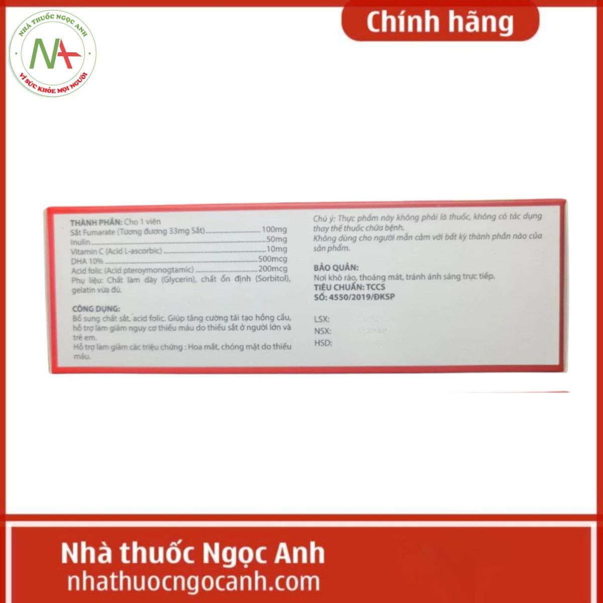 Bổ máu Fevimax-Gold