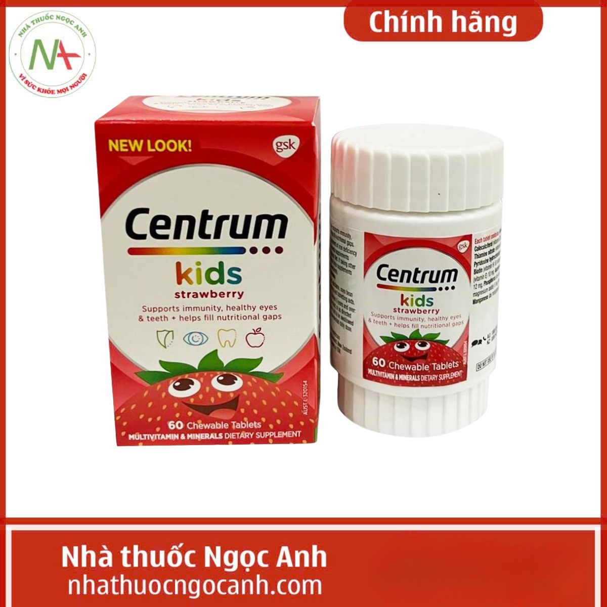 Centrum Kids Multivitamin & Minerals Strawberry