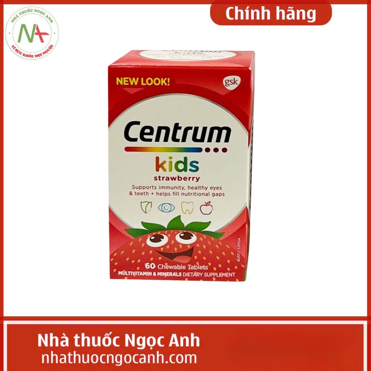 Centrum Kids Multivitamin & Minerals Strawberry