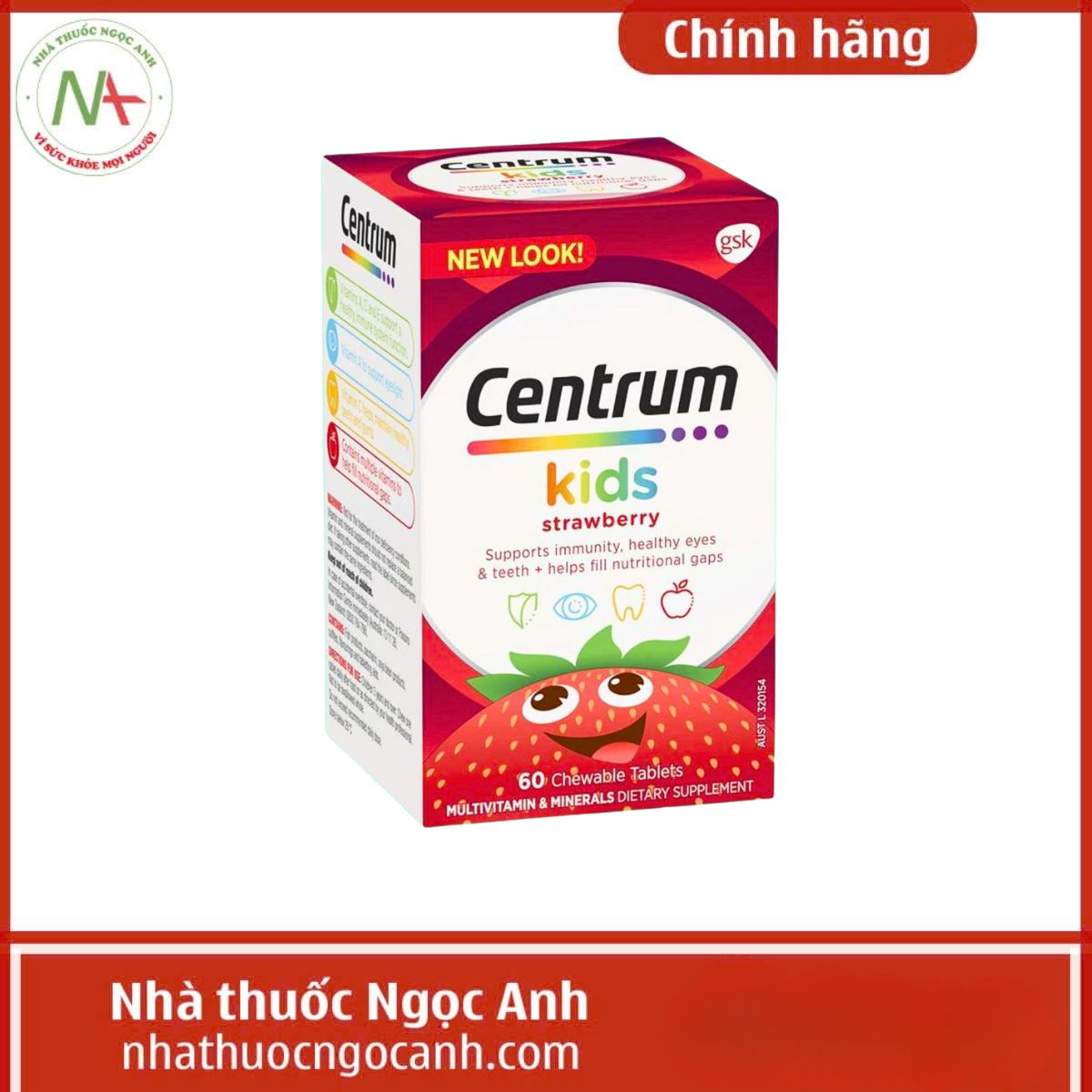 Centrum Kids Multivitamin & Minerals Strawberry