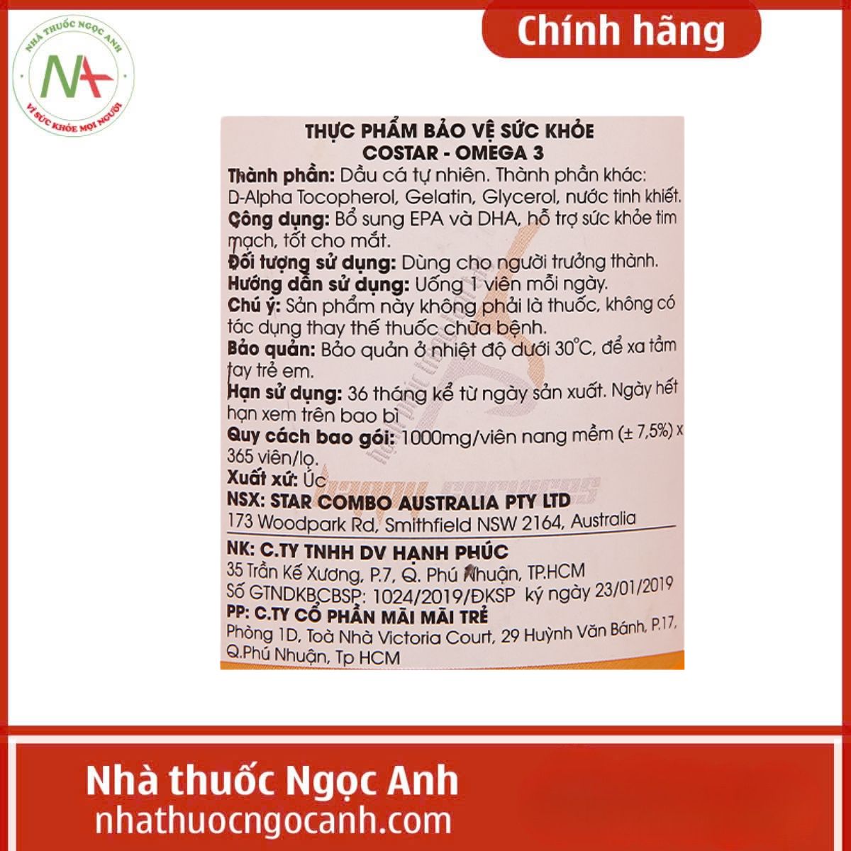 Costar Omega 3