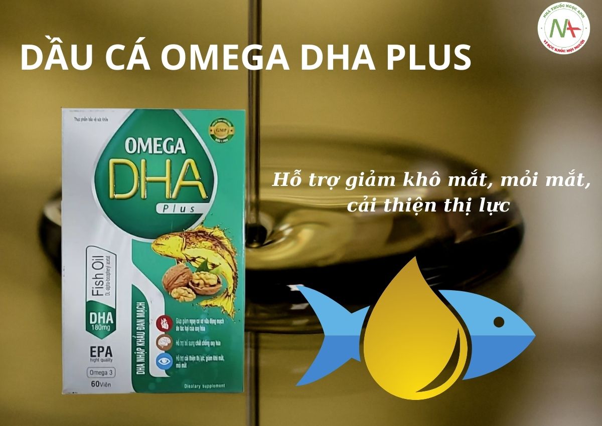 Dầu Cá Omega Dha Plus Hải Linh