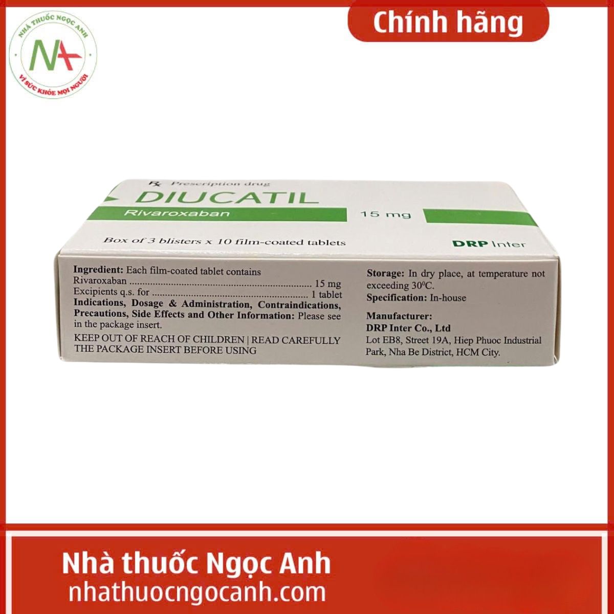 Diucatil 15mg