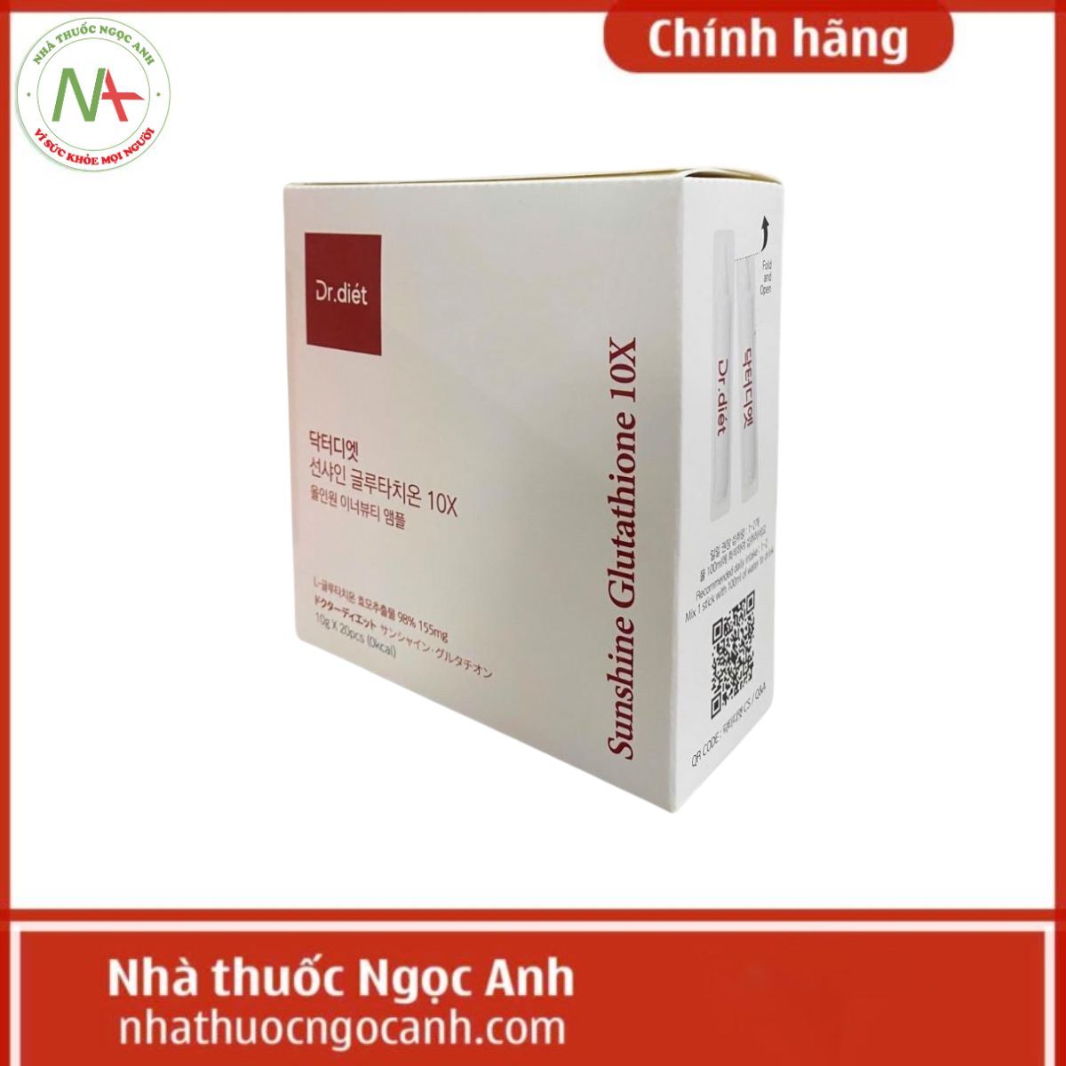 Dr.Diét Sunshine Glutathione 10X