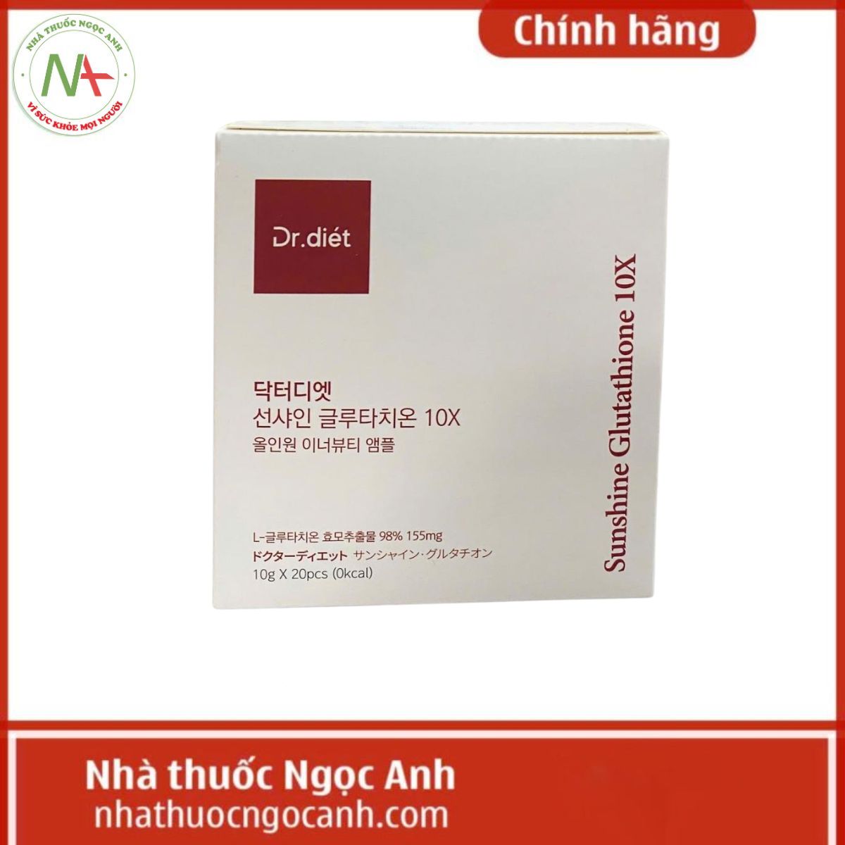 Dr.Diét Sunshine Glutathione 10X