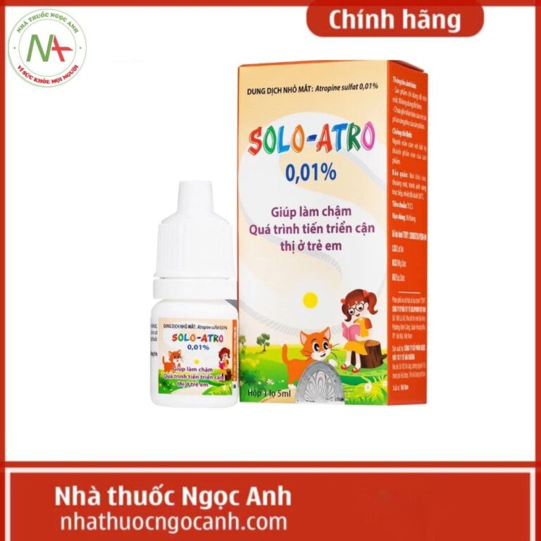 Dung dịch nhỏ mắt Solo-Atro 0,01%
