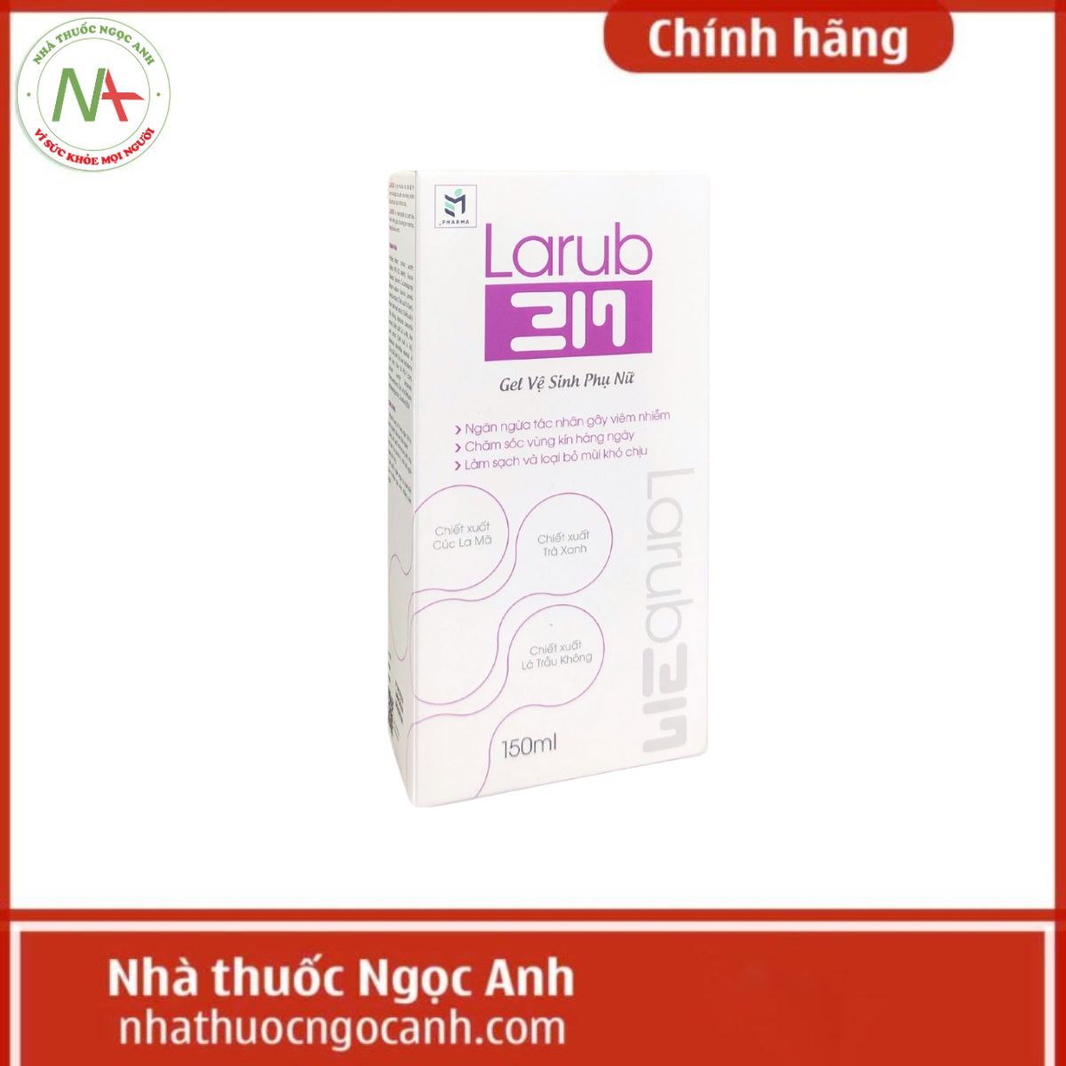 Dung dịch vệ sinh phụ nữ Larub 3M