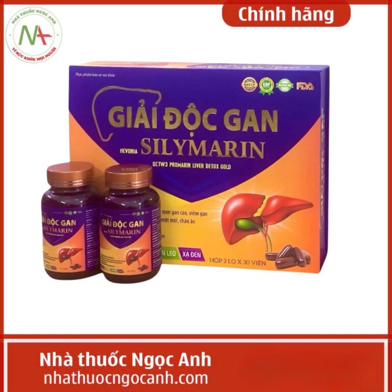Giải độc gan Hevonia Silymarin Tadaphaco