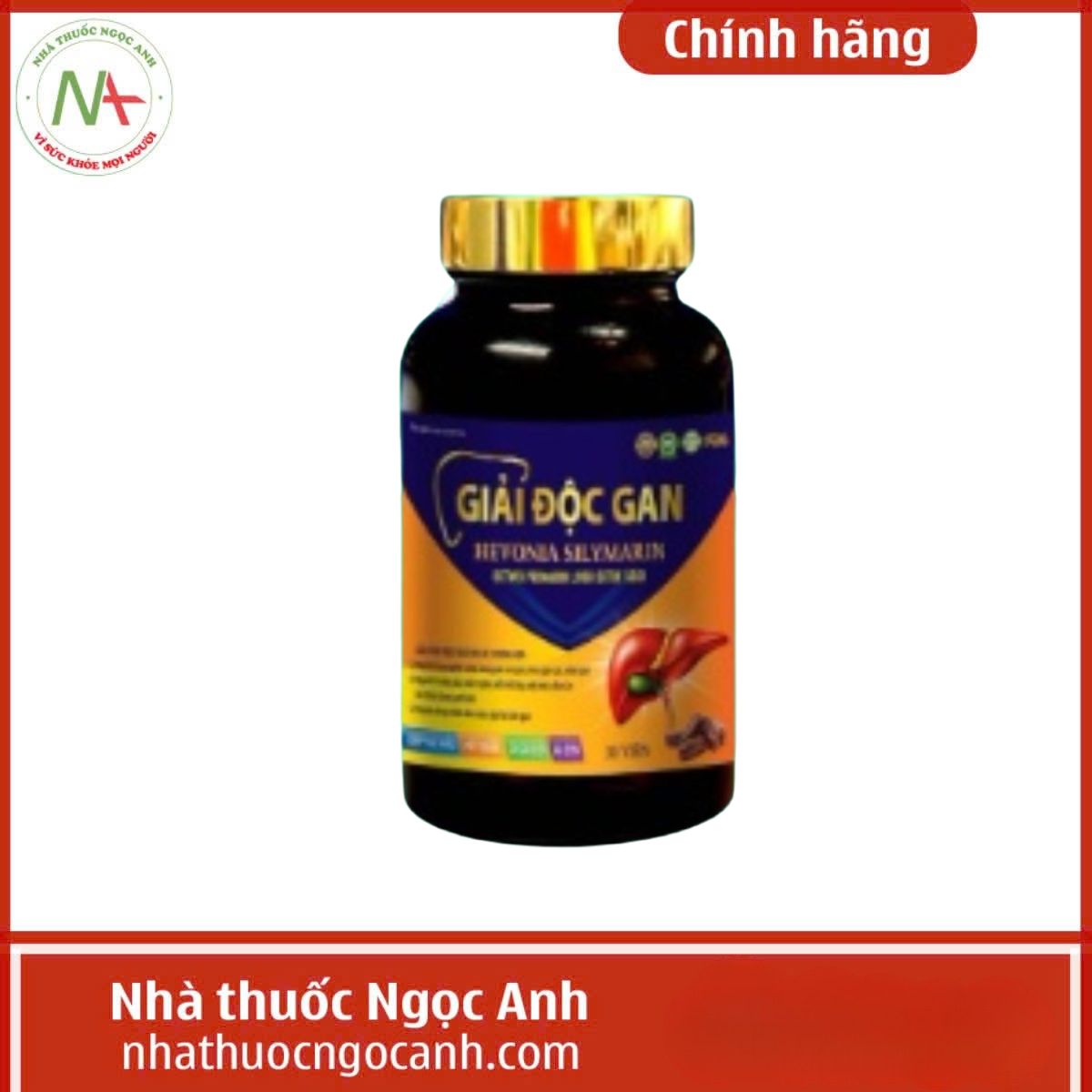 Giải độc gan Hevonia Silymarin Tadaphaco