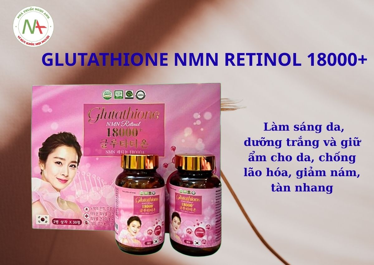 Glutathione NMN Retinol 18000+