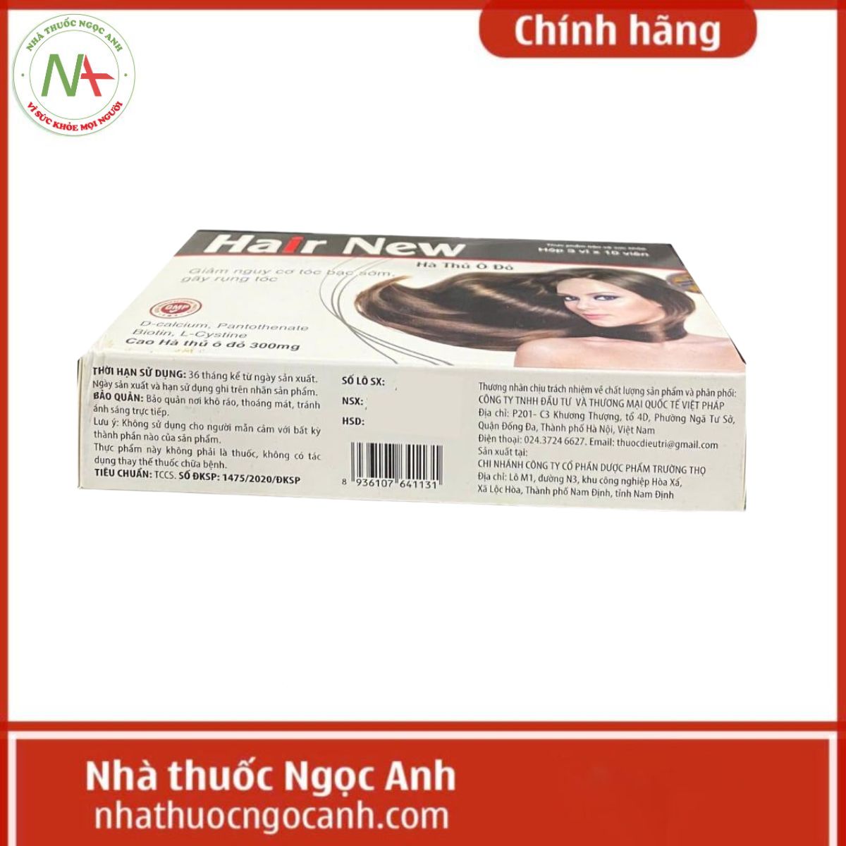 Hair New Hà Thủ Ô Đỏ