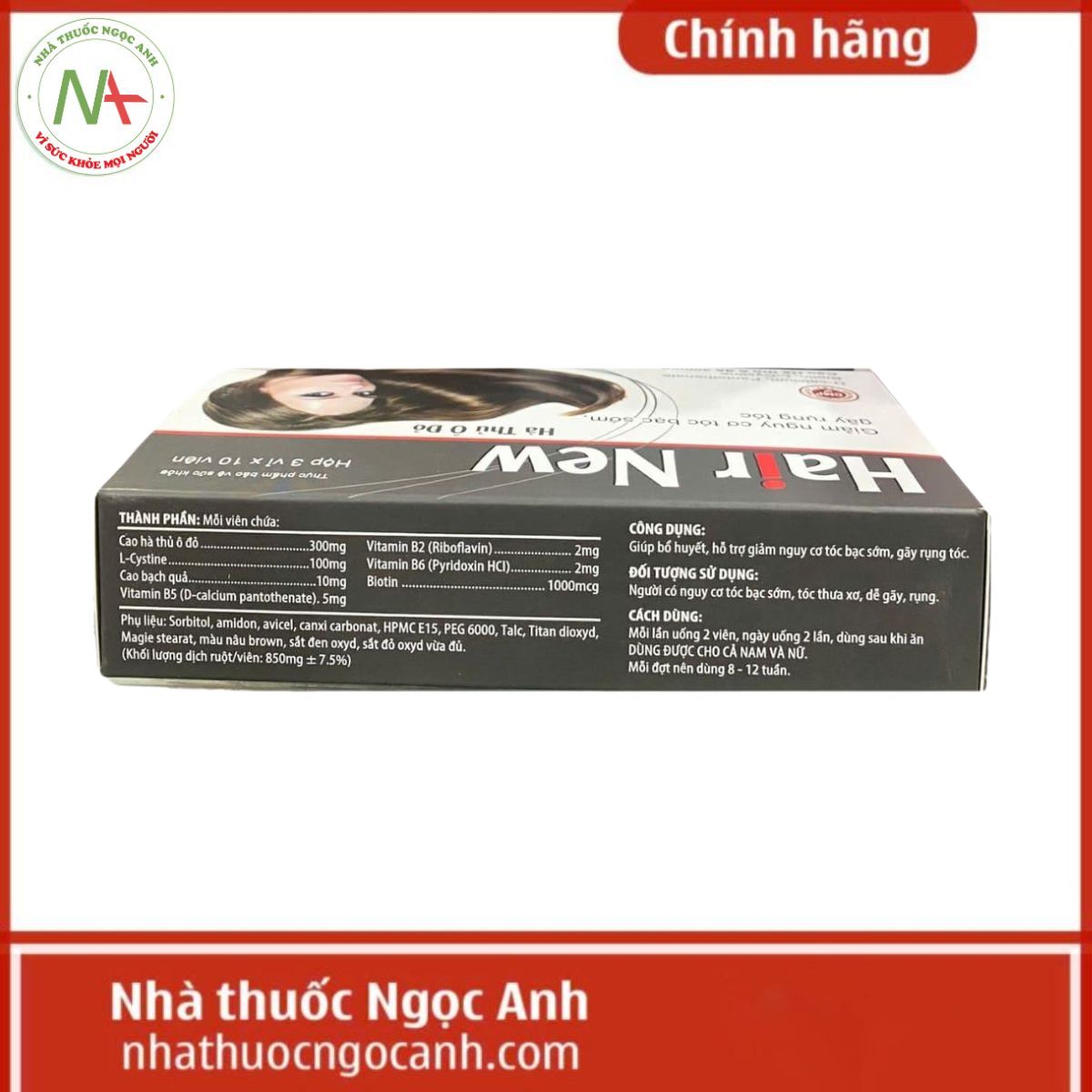 Hair New Hà Thủ Ô Đỏ