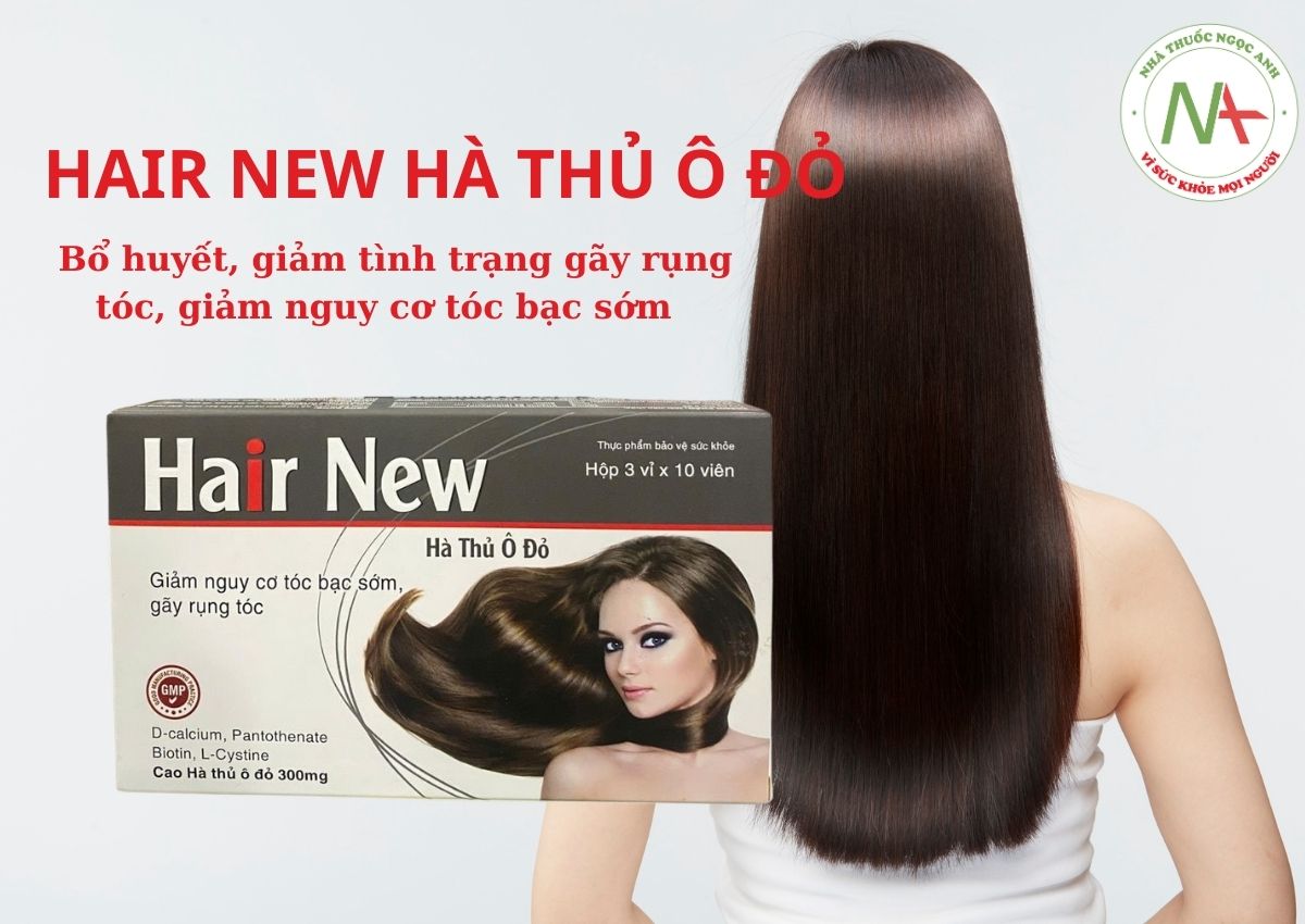 Hair New Hà Thủ Ô Đỏ