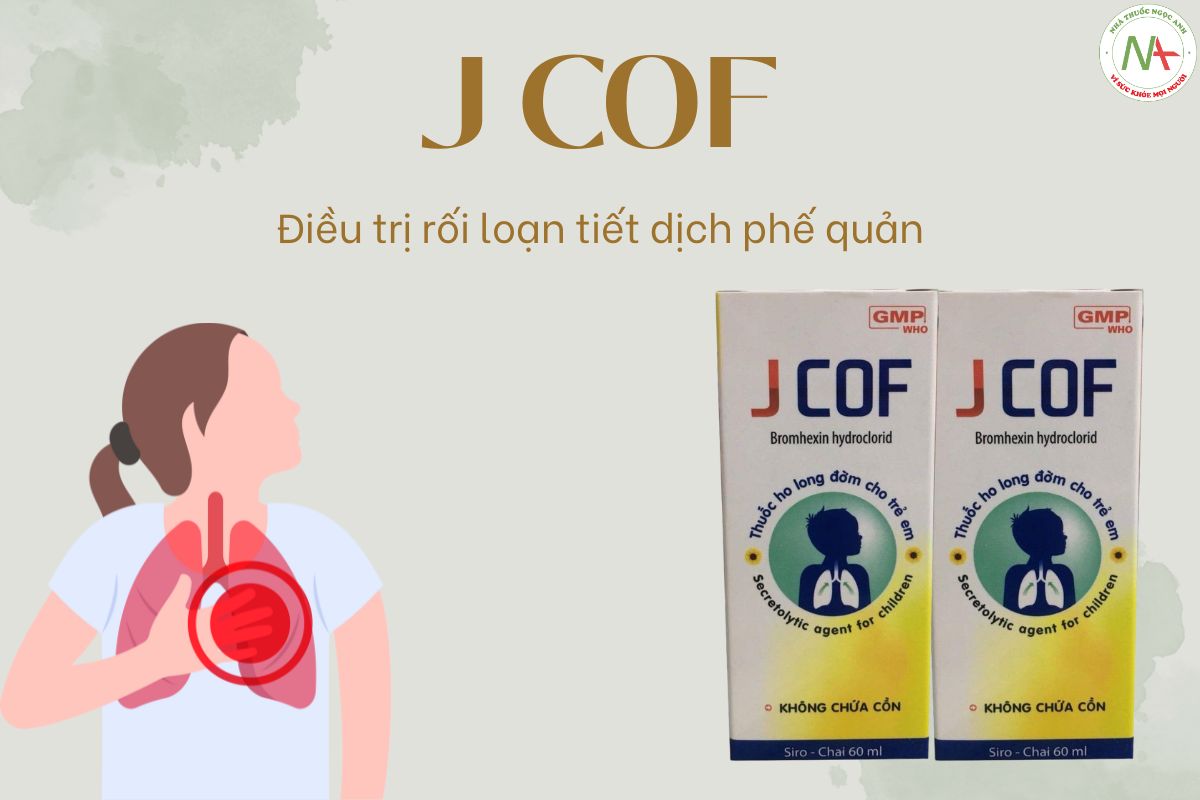 J Cof điều trị rối loạn dịch tiết phế quản