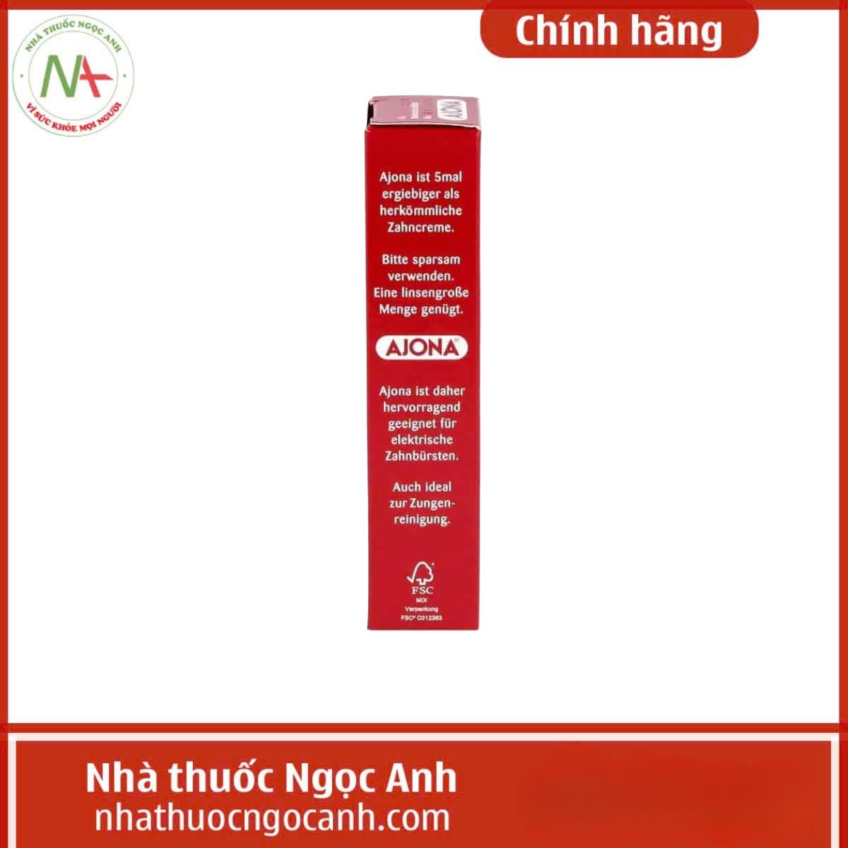 Kem đánh răng Ajona Stomaticum 25ml