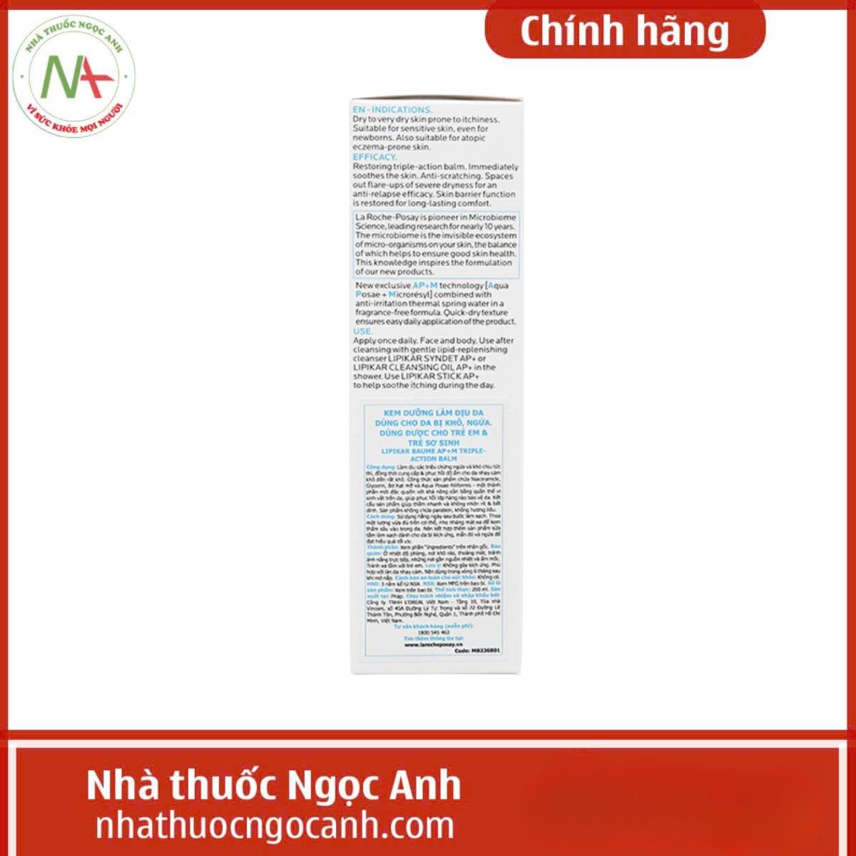 La Roche-Posay Lipikar Baume Ap+M