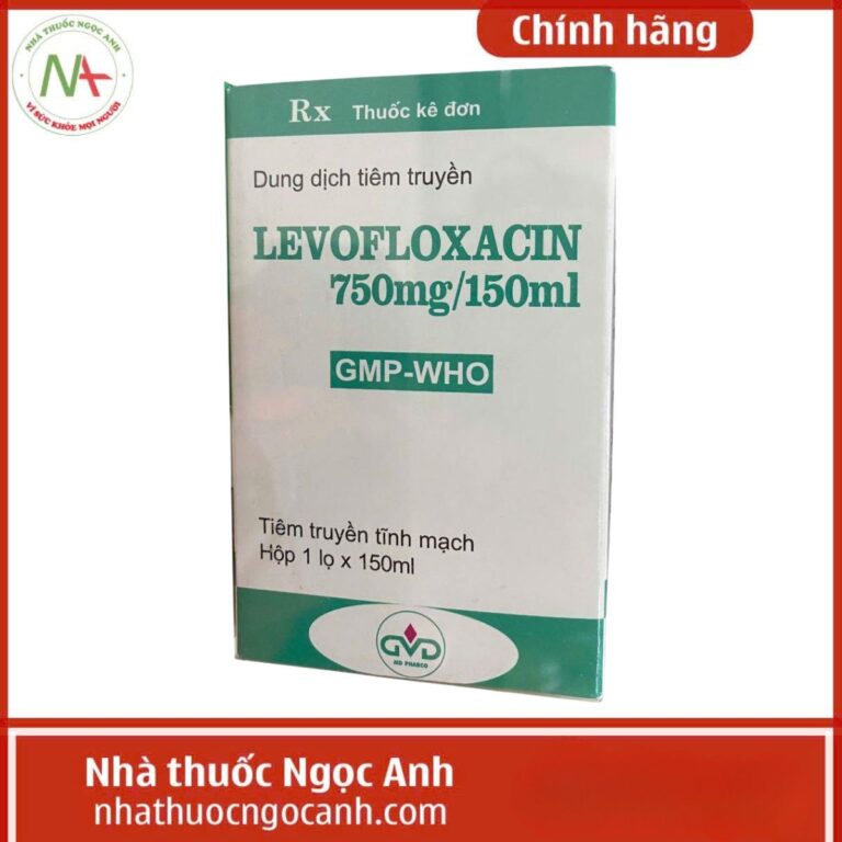 Levofloxacin 750mg150ml Minh Dân