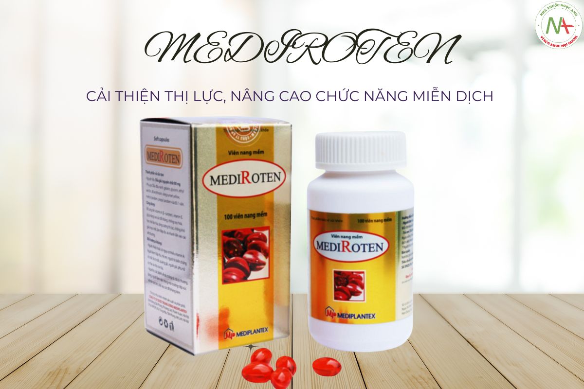 Mediroten giúp chống oxy hóa, nâng cao sức khỏe