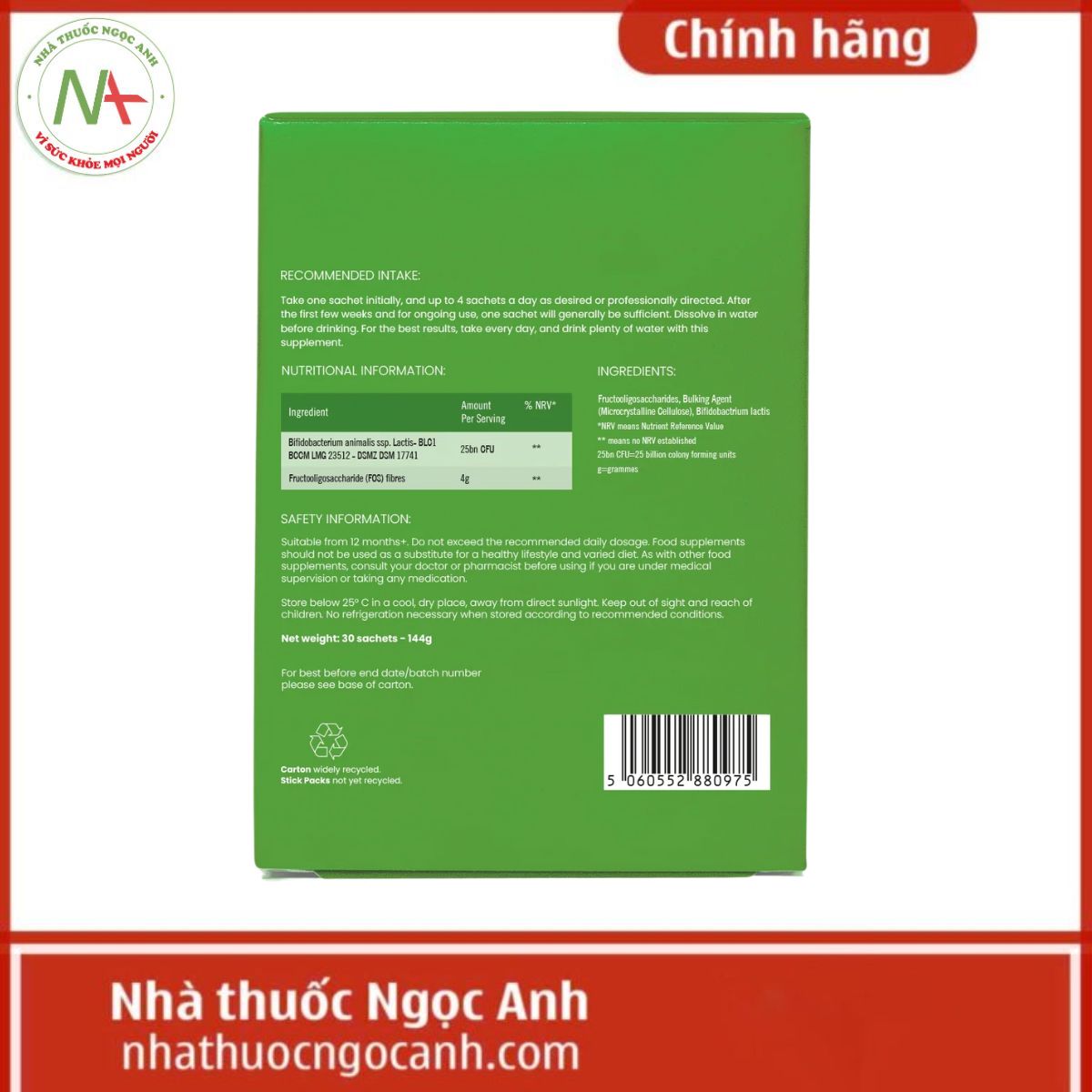 Neubiotic Bifido and Fibre