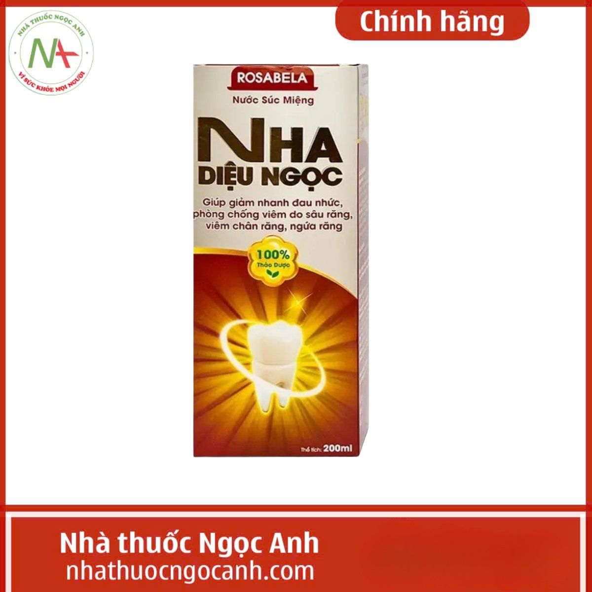Nước Súc Miệng Nha Diệu Ngọc