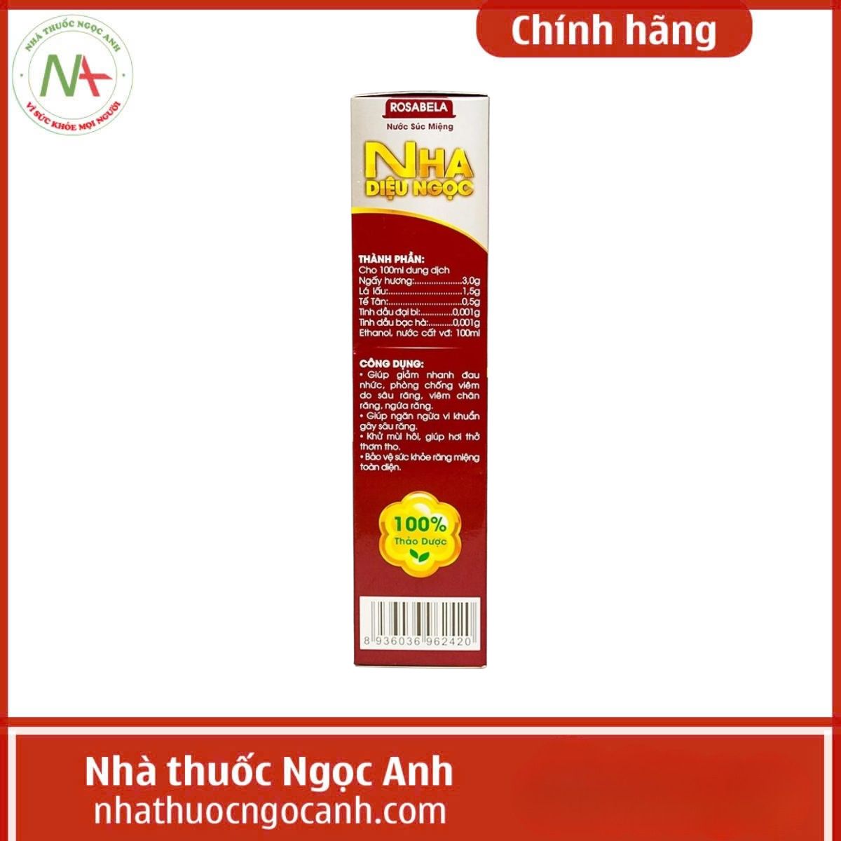 Nước Súc Miệng Nha Diệu Ngọc