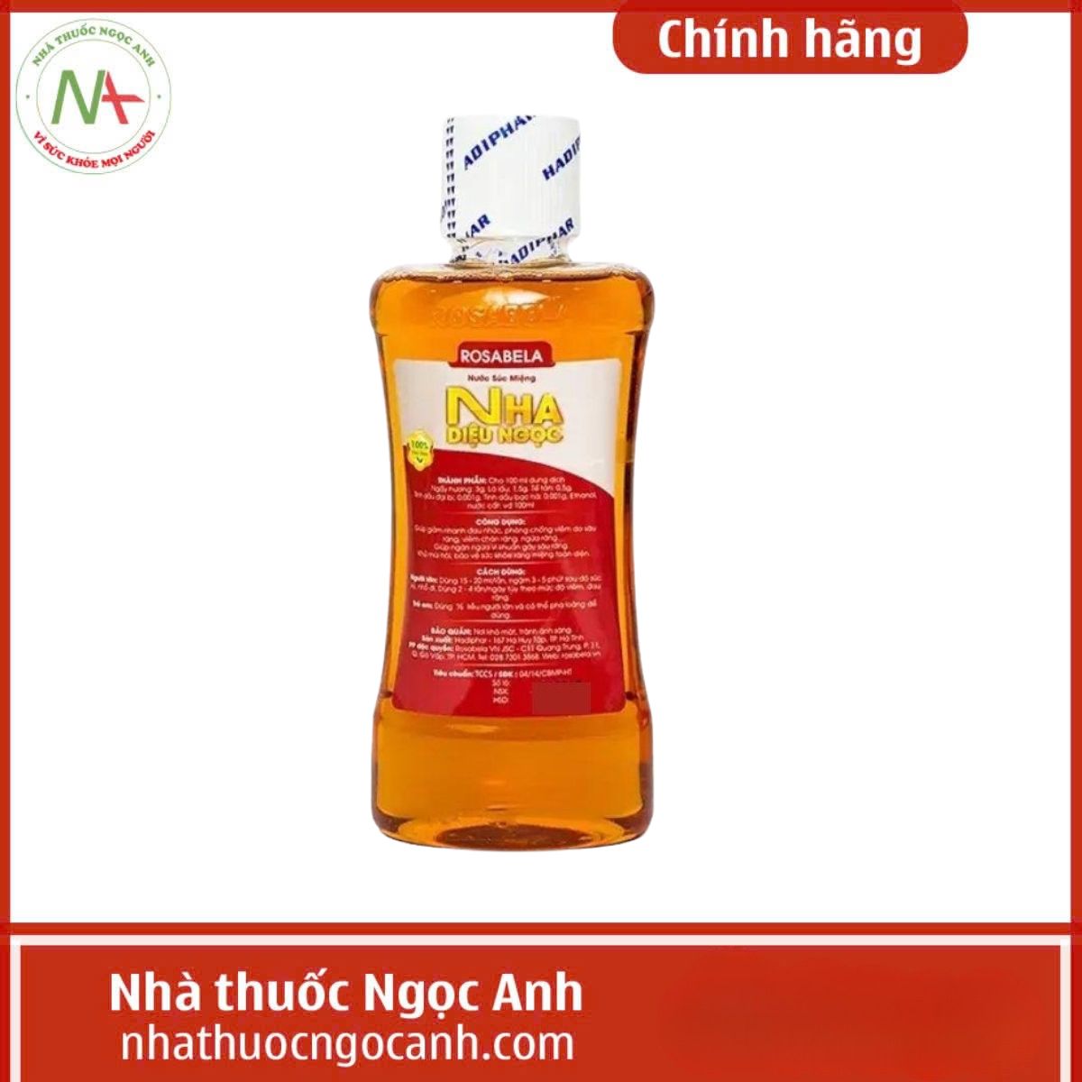 Nước Súc Miệng Nha Diệu Ngọc