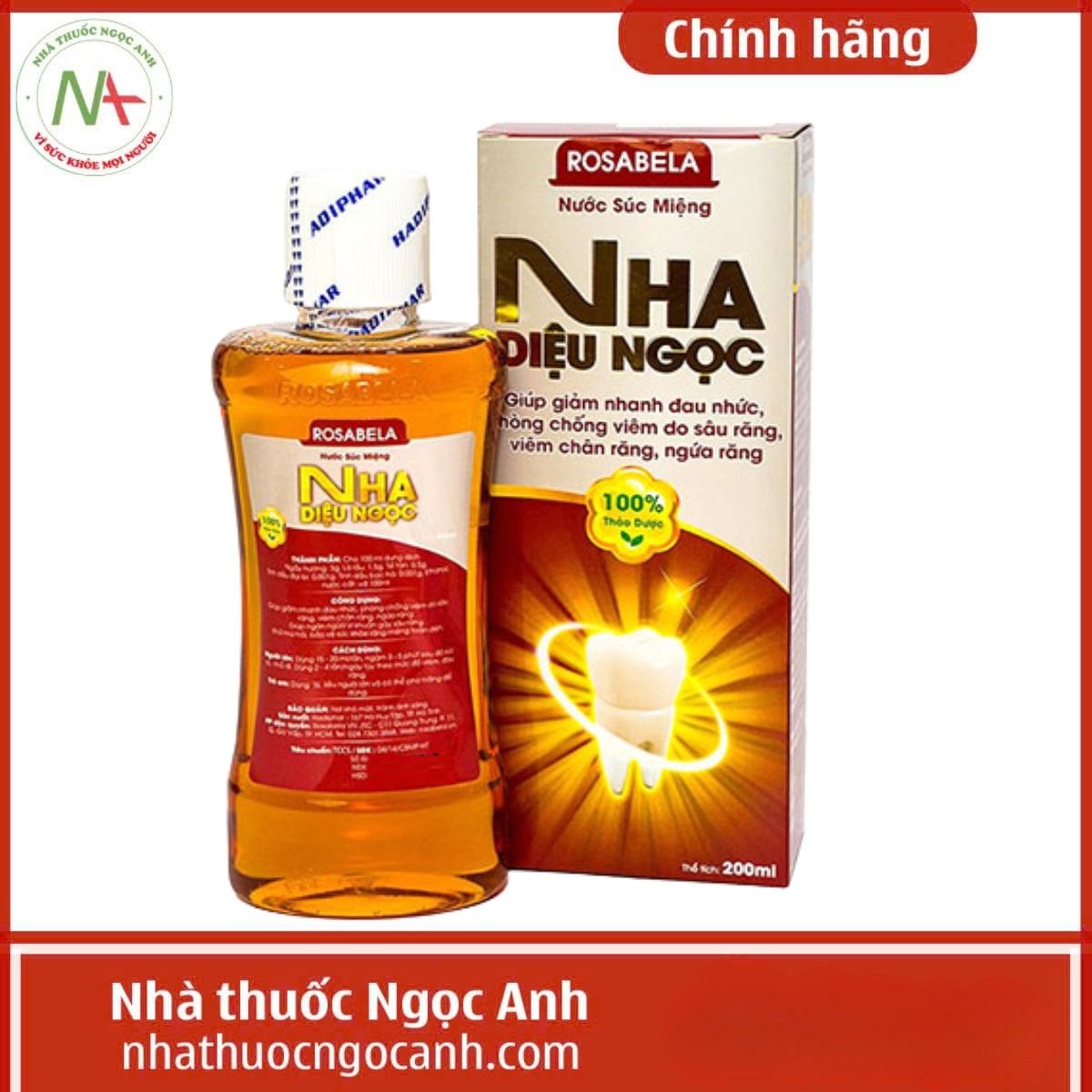 Nước Súc Miệng Nha Diệu Ngọc