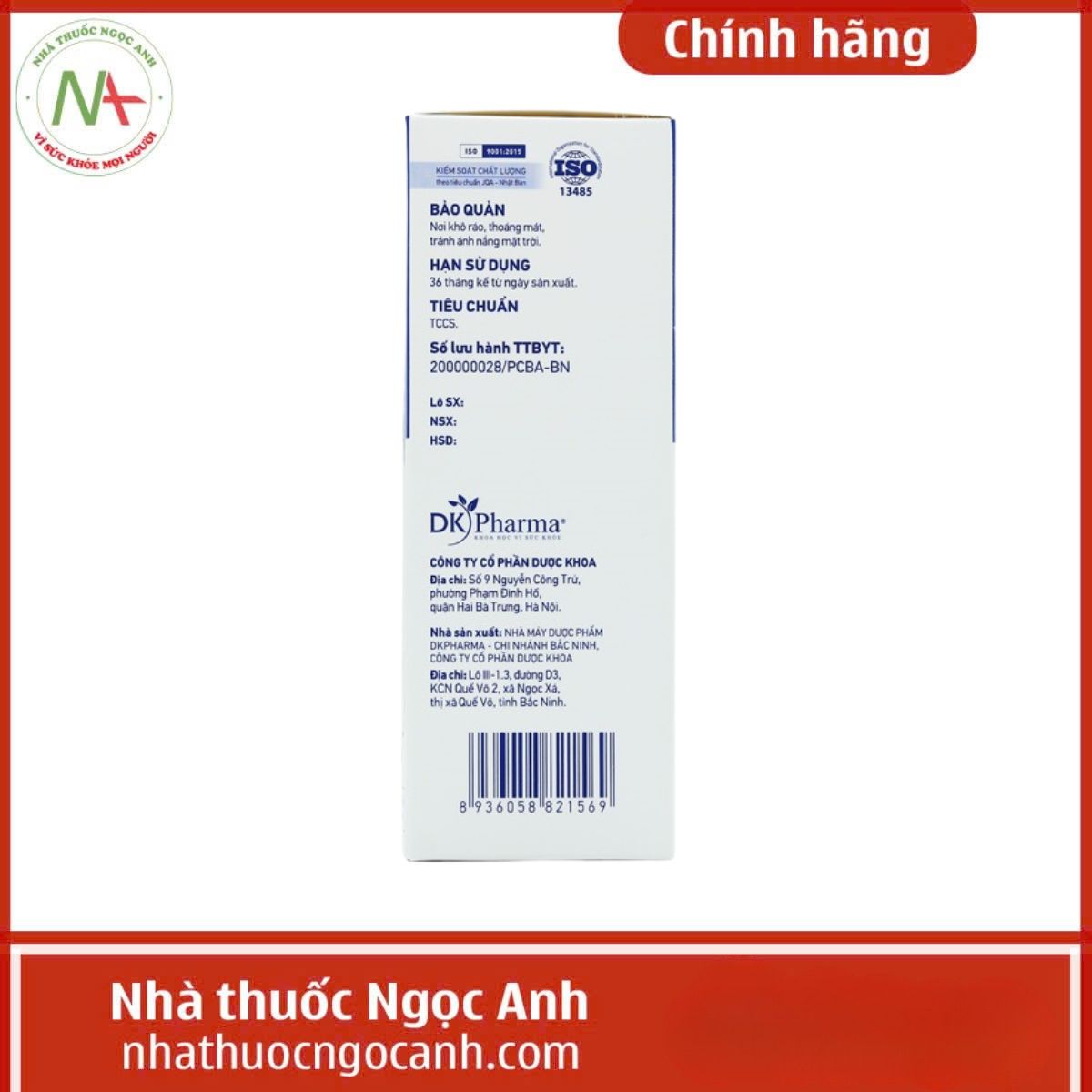 Nước súc miệng họng T.M.T 250ml