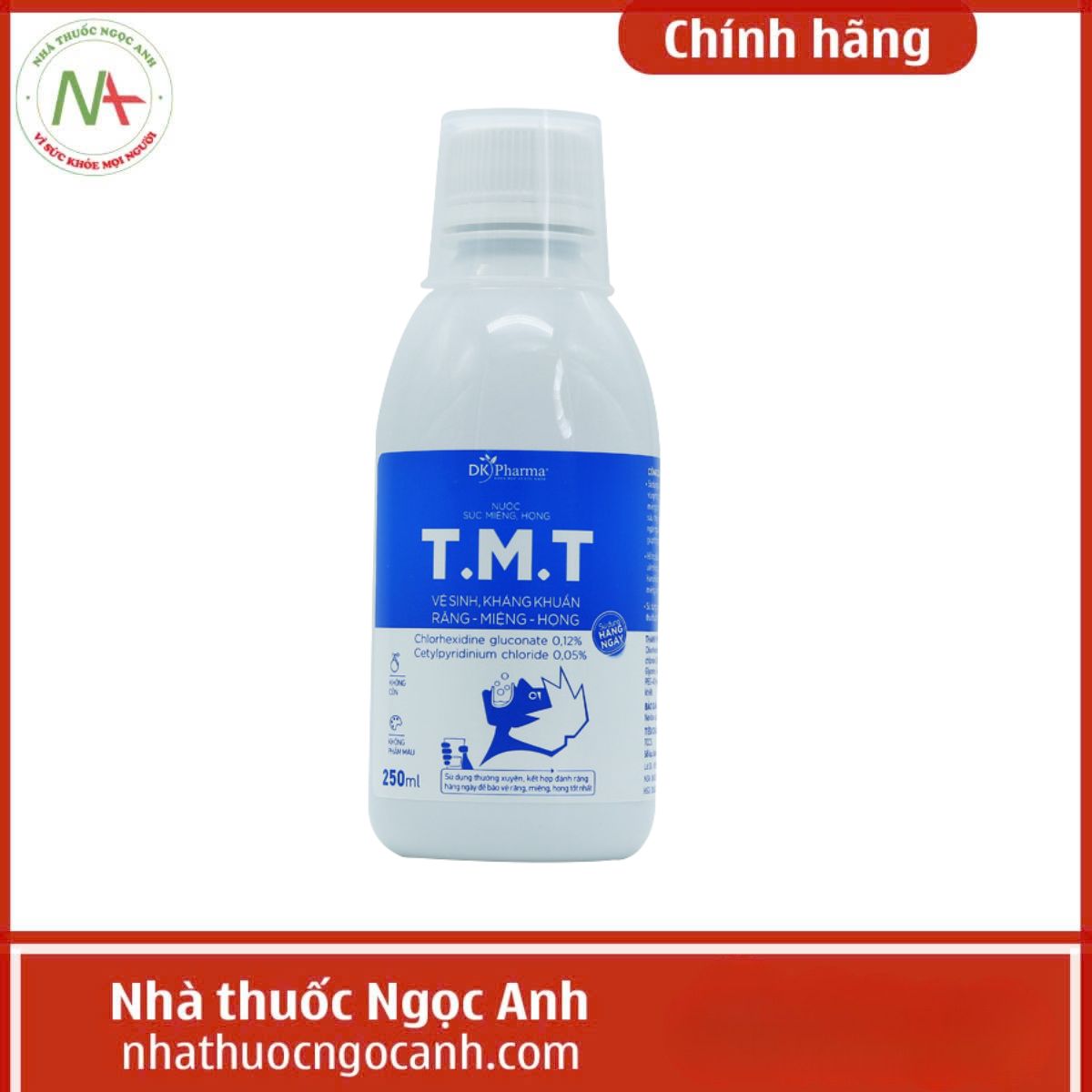 Nước súc miệng họng T.M.T 250ml
