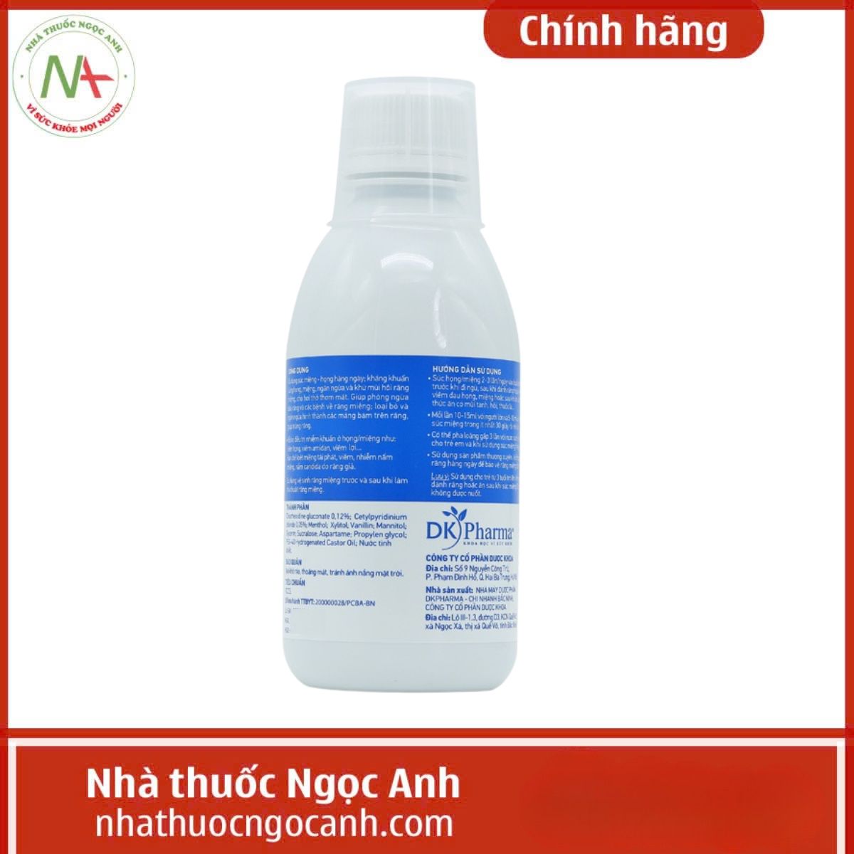 Nước súc miệng họng T.M.T 250ml
