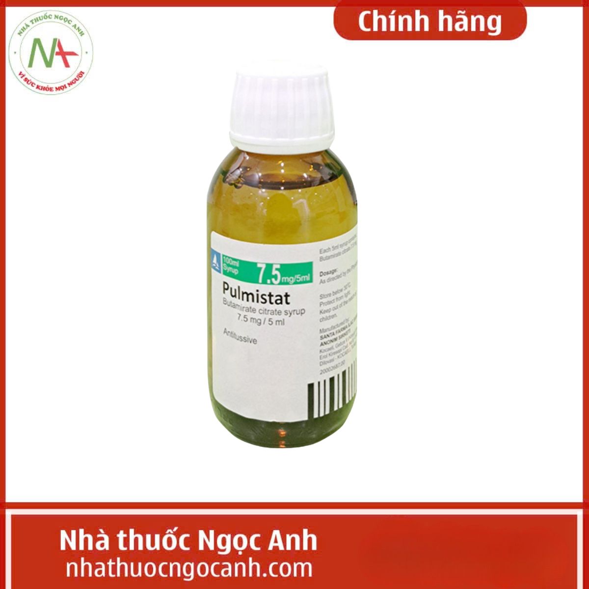 Pulmistat 7,5mg5ml