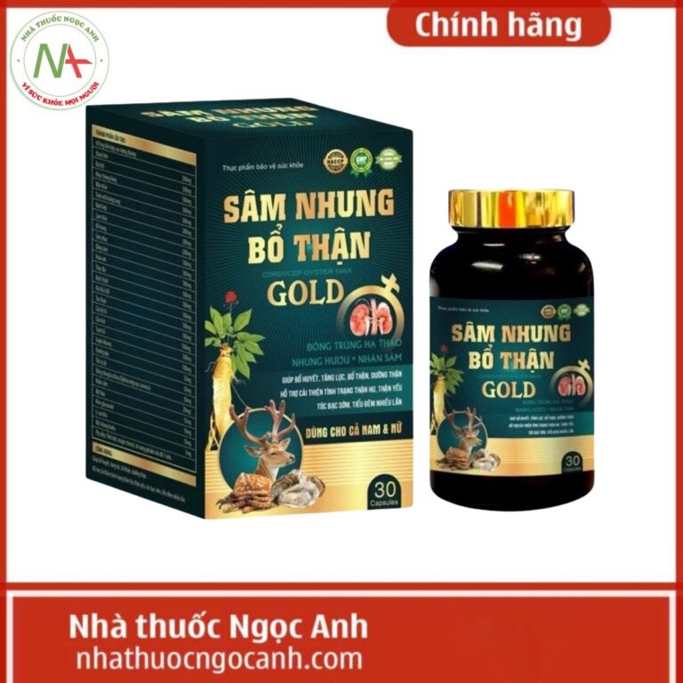Sâm Nhung Bổ Thận Gold
