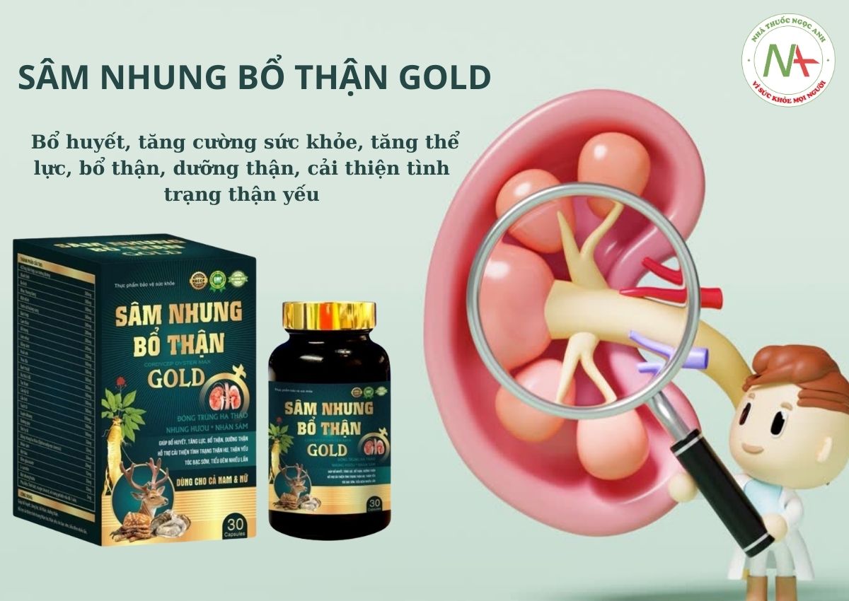 Sâm Nhung Bổ Thận Gold