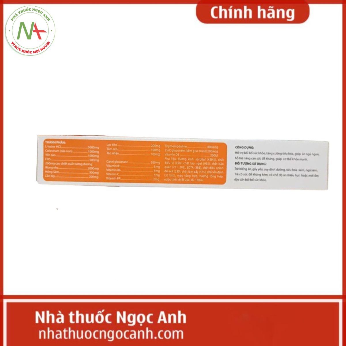 Siro Ăn Ngủ Ngon BabyKids Gold Plus