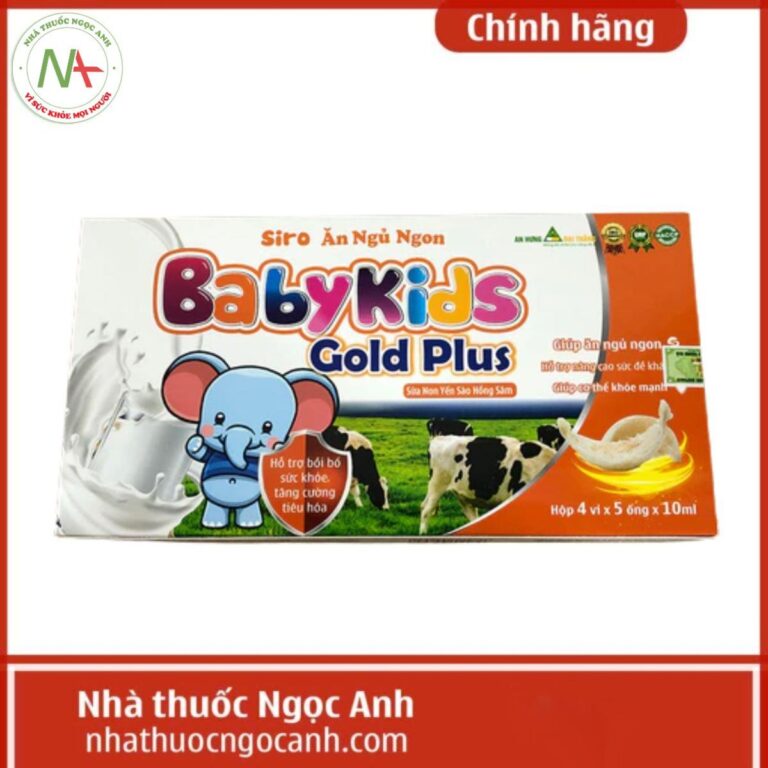 Siro Ăn Ngủ Ngon BabyKids Gold Plus
