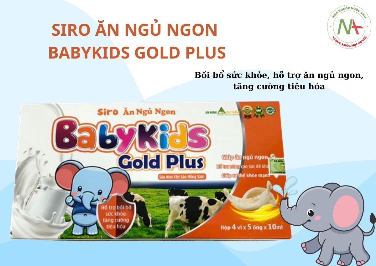 Siro Ăn Ngủ Ngon BabyKids Gold Plus