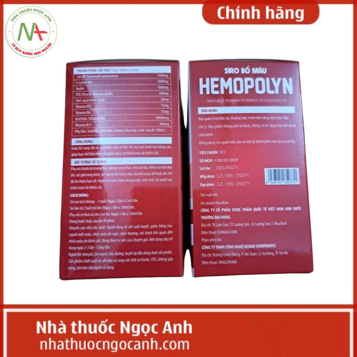 Siro Bổ Máu Hemopolyn