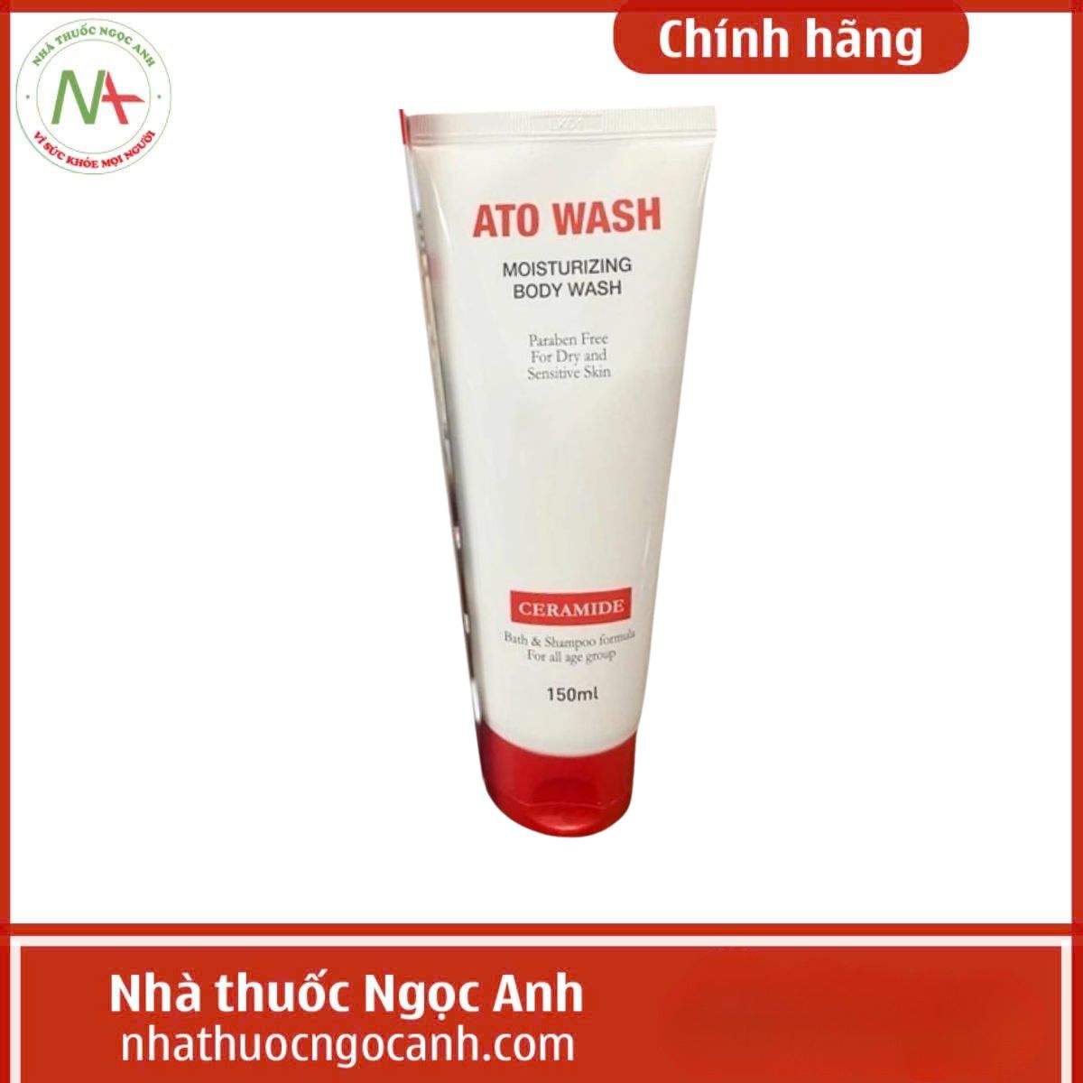 Sữa Tắm Ato Wash Moisturizing Body Wash Cocorang Palm 150ml