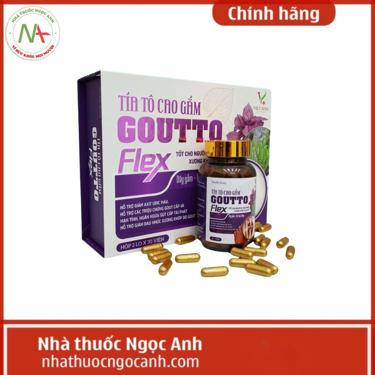 Tía Tô Cao Gắm Goutto Flex