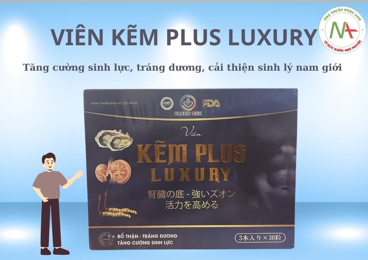Viên Kẽm Plus Luxury