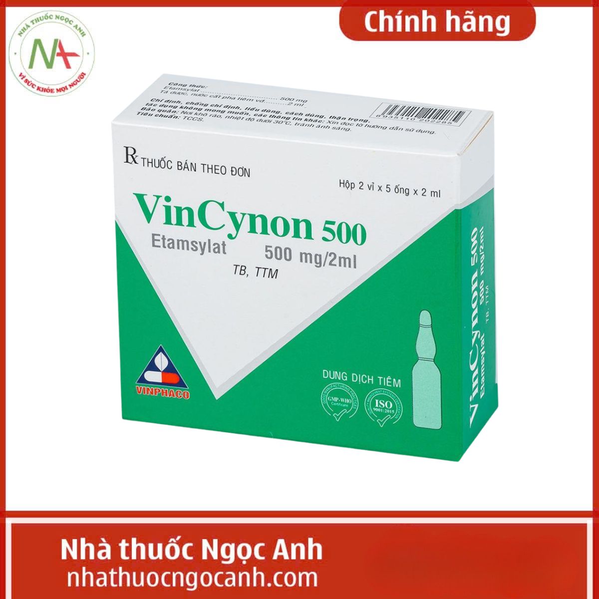 Vincynon 500mg2ml