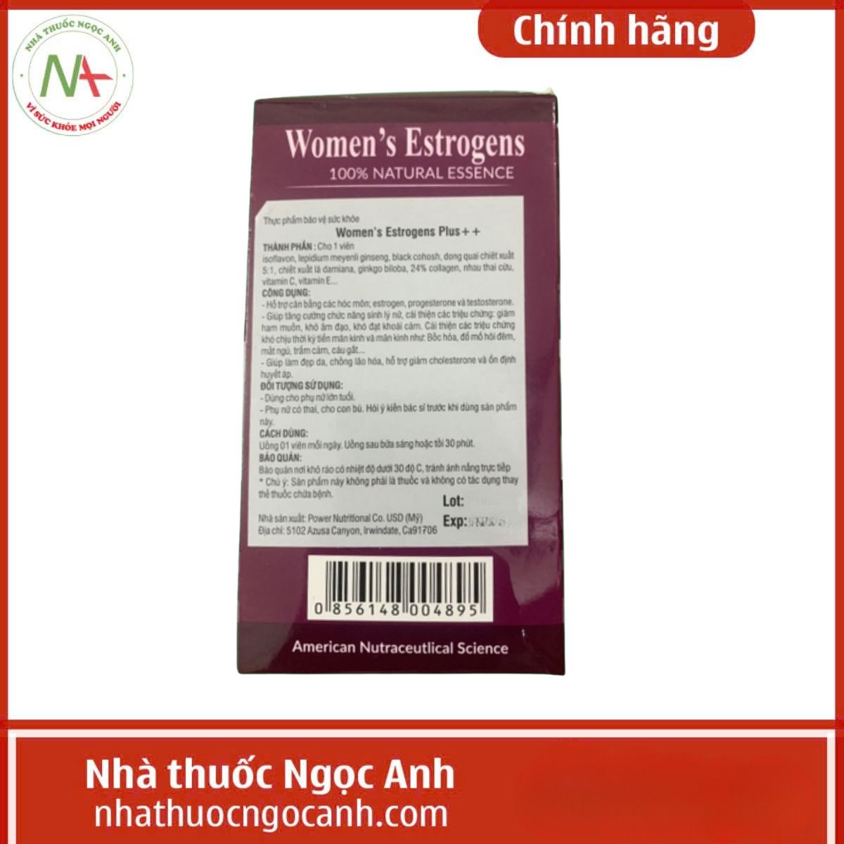 Women's Estrogens Pluss++