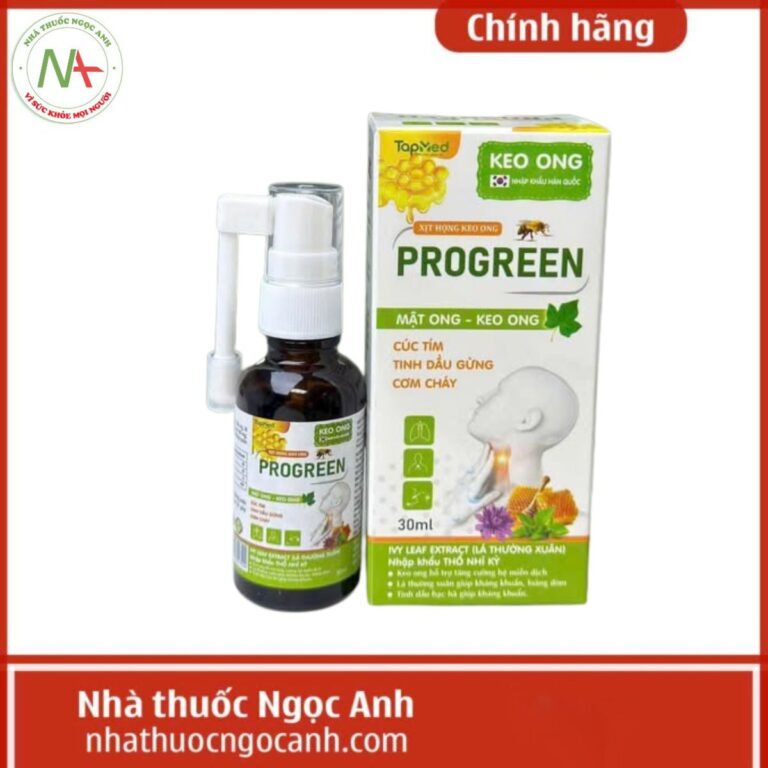 Xịt Họng Keo Ong Progreen