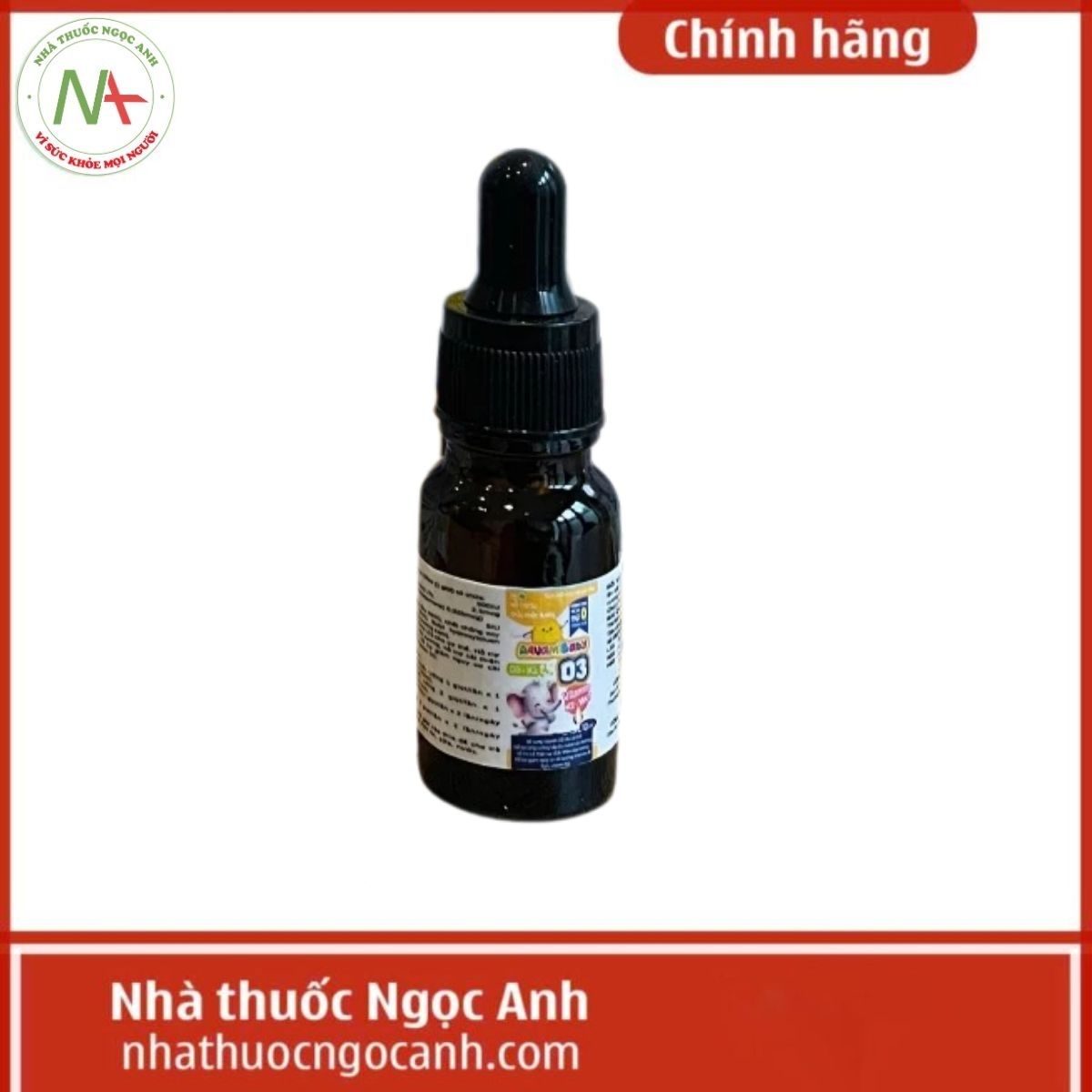 AquamiBaby D3 Màu Vàng 10ml