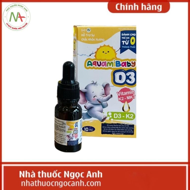AquamiBaby D3 Màu Vàng 10ml